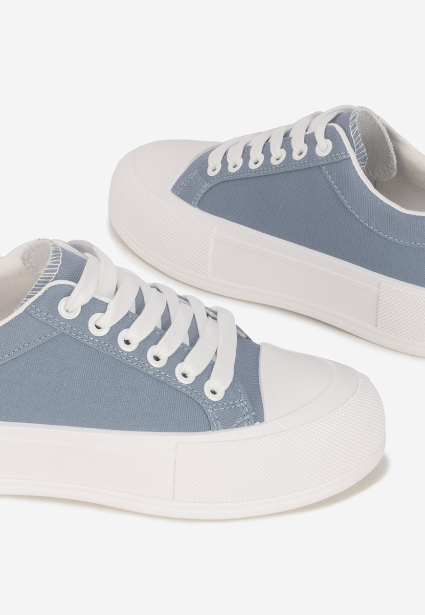 Scarpe da ginnastica con piattaforma Antonea denim