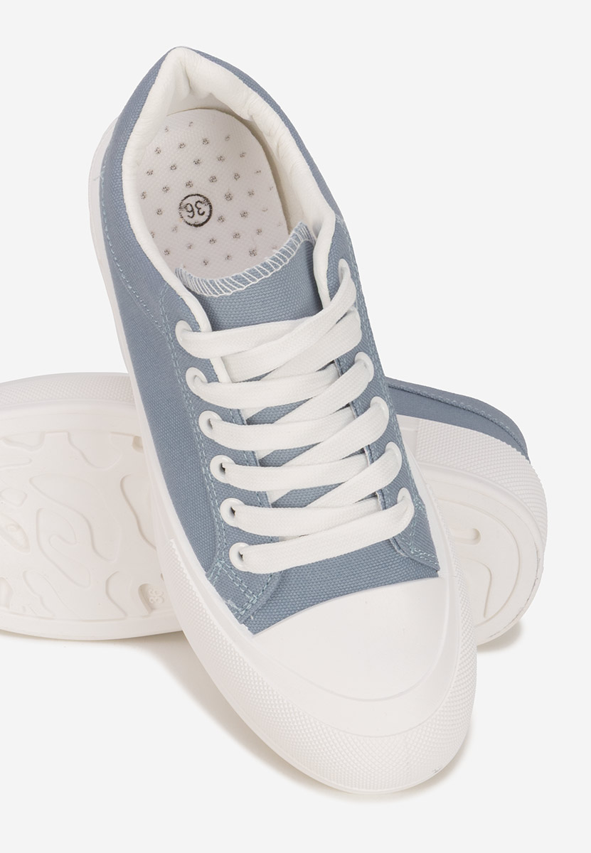 Scarpe da ginnastica con piattaforma Antonea denim