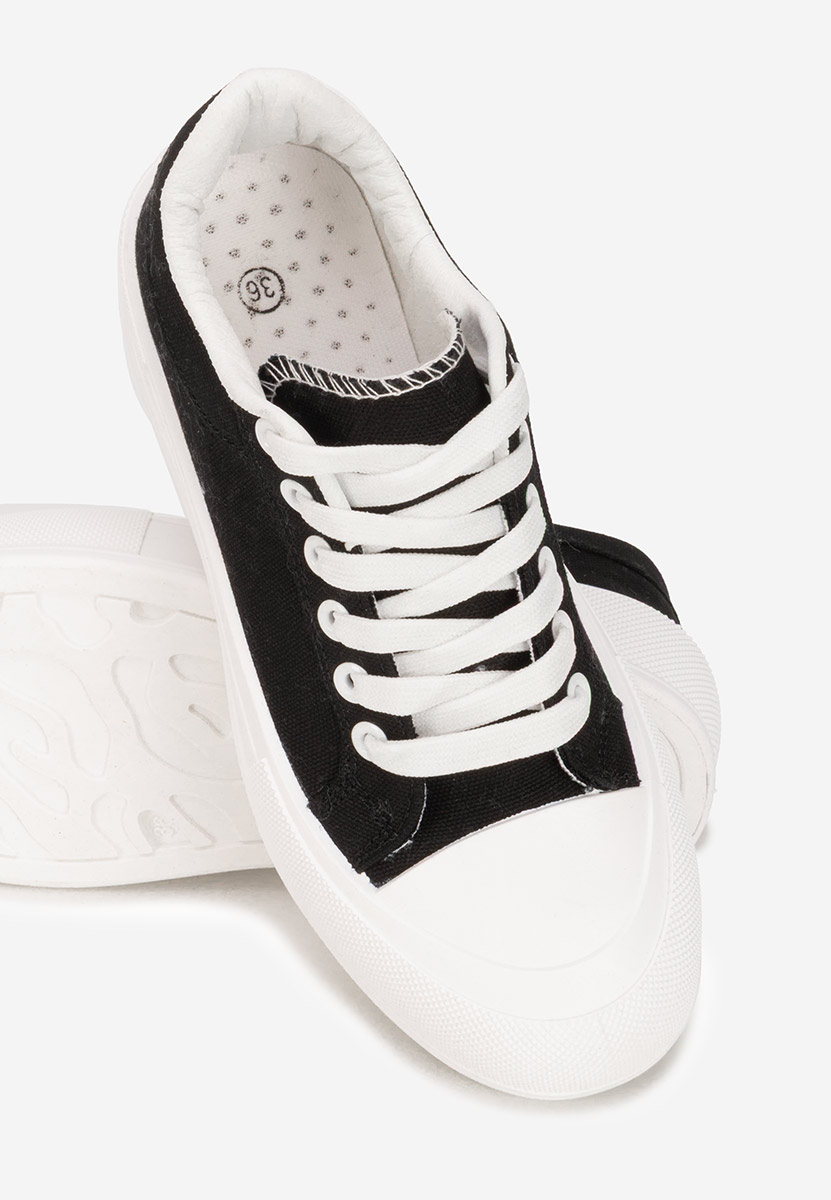 Scarpe da ginnastica con piattaforma Antonea nero