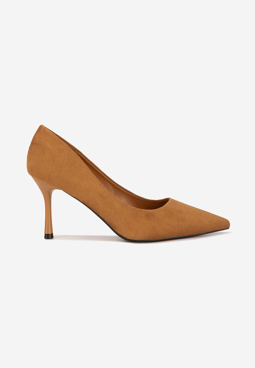 Décolleté tacco a spillo Antoneia camel