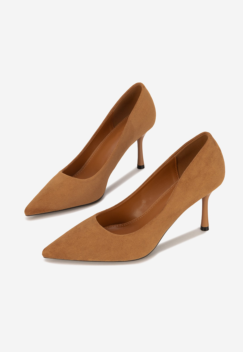 Décolleté tacco a spillo Antoneia camel