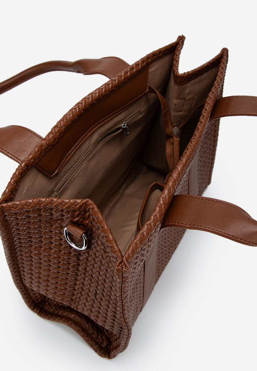 Borsa a mano Diena marrone