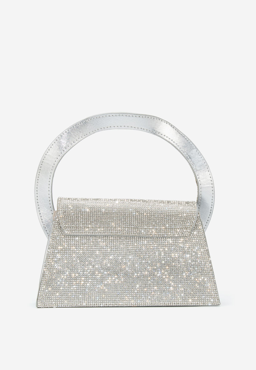 Borsa a mano Anaelia argento
