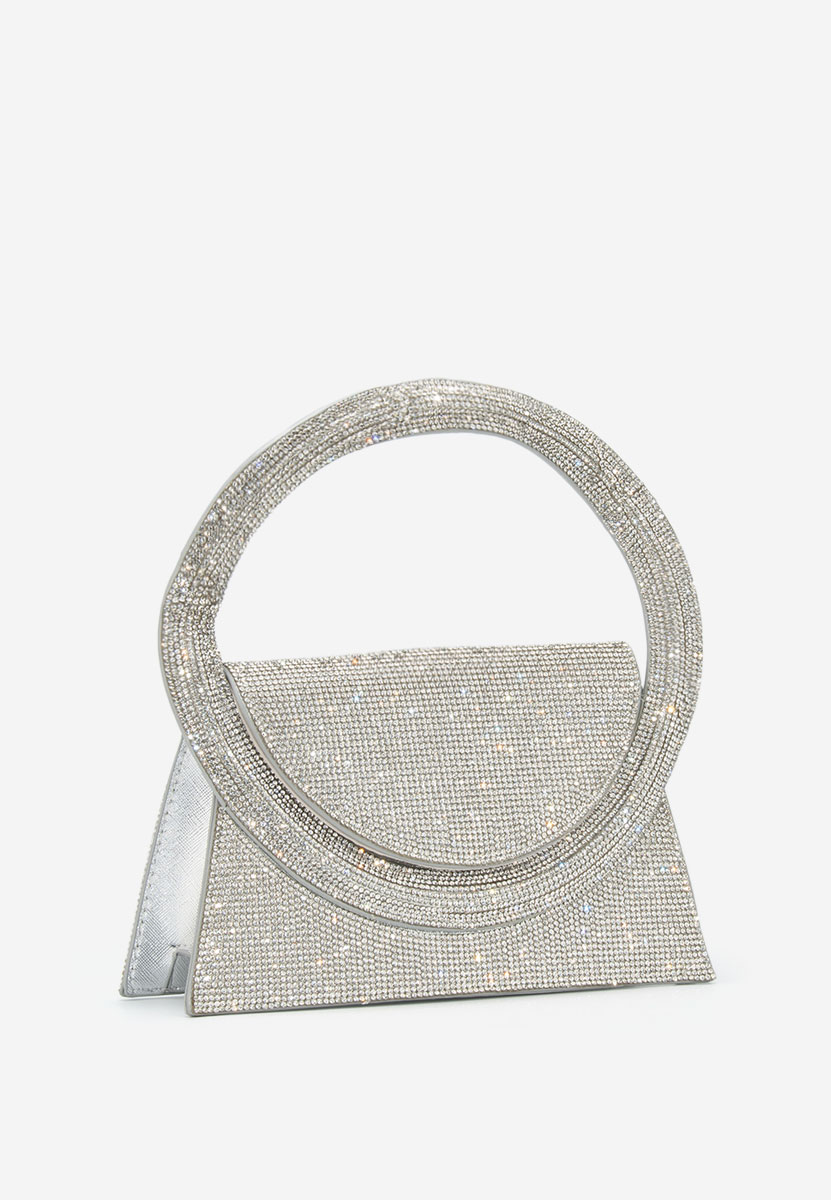 Borsa a mano Anaelia argento