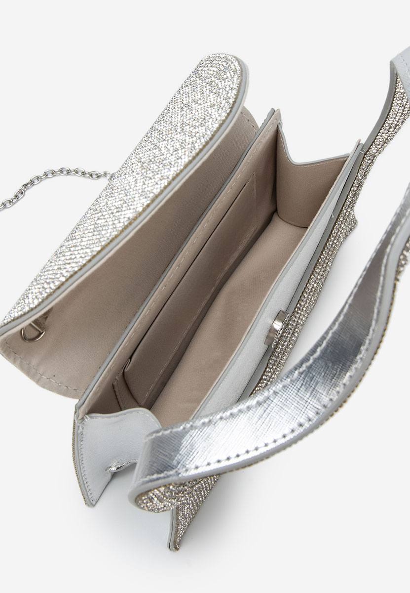 Borsa a mano Anaelia argento