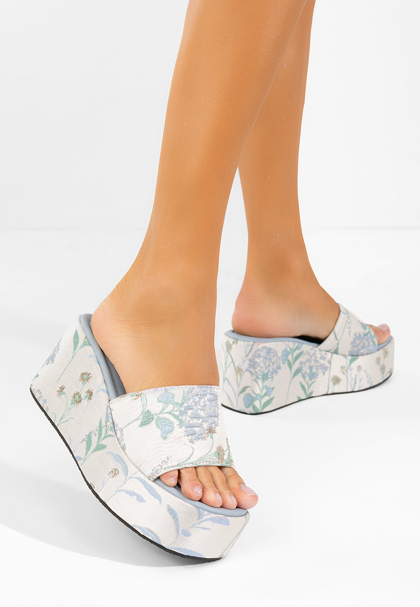 Ciabatte platform Anhela V2 beige
