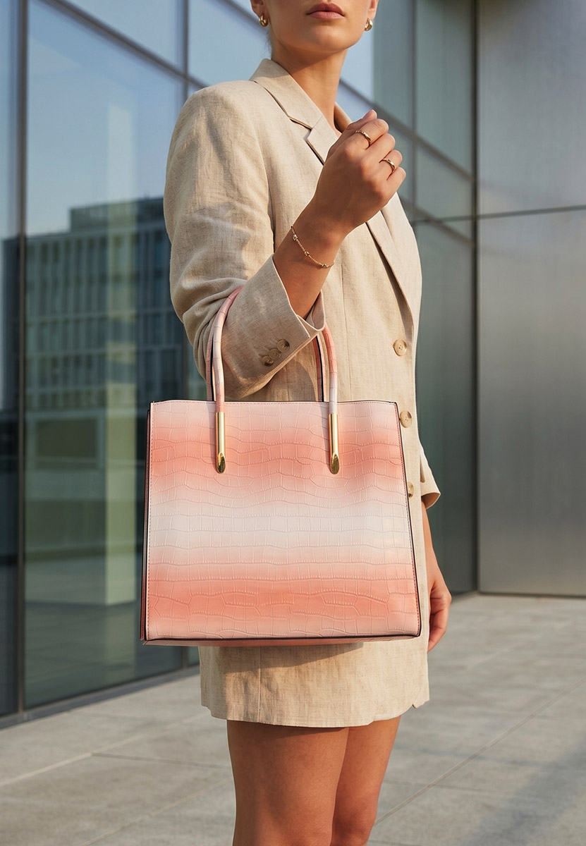 Borsa a mano Teodoria rosa