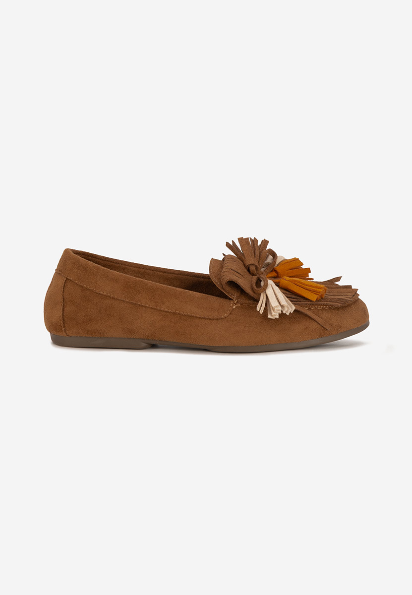 Mocassini da donna Sedania camel