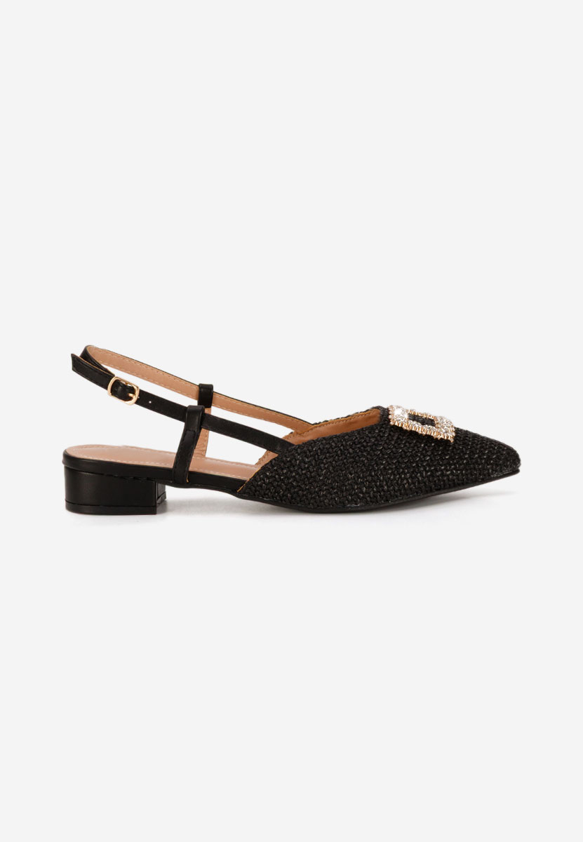 Décolleté Slingback Calistea nero