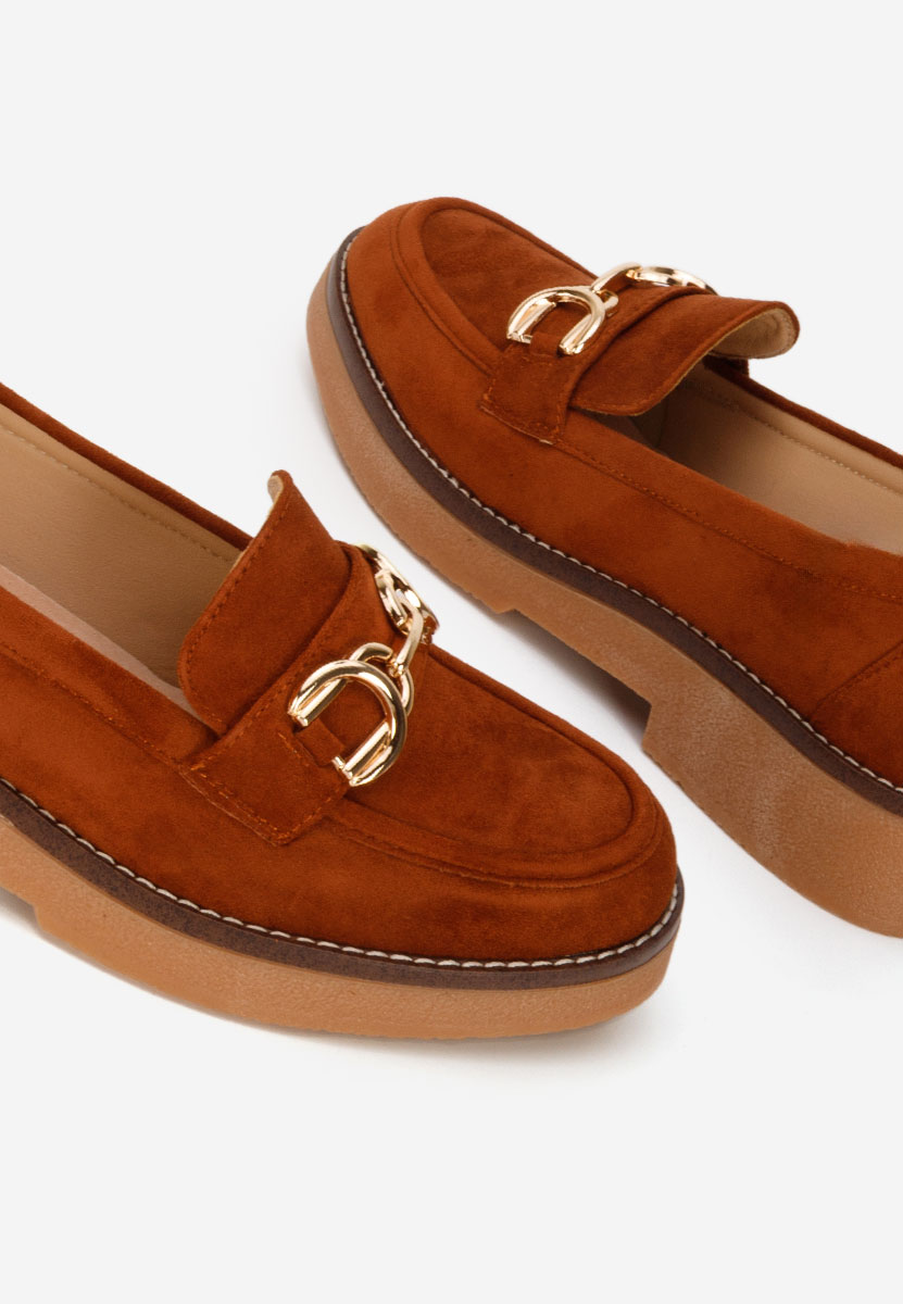 Mocassini da donna Zephya camel