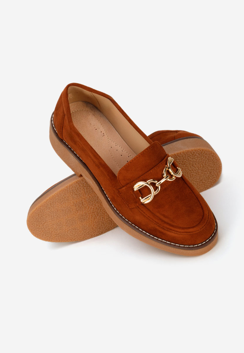 Mocassini da donna Zephya camel
