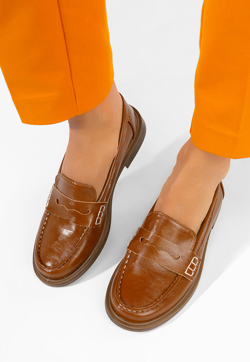 Mocassini da donna Zayrie camel