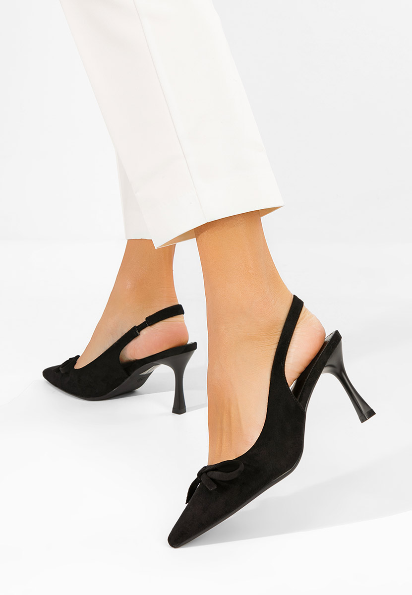 Décolleté Slingback Kamela nero