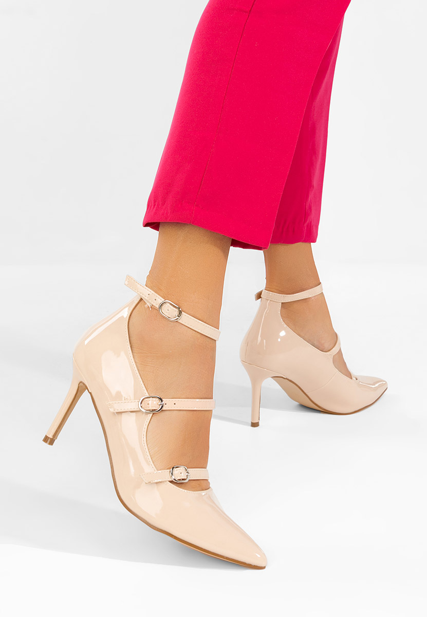 Décolleté tacco a spillo Nonalisa beige
