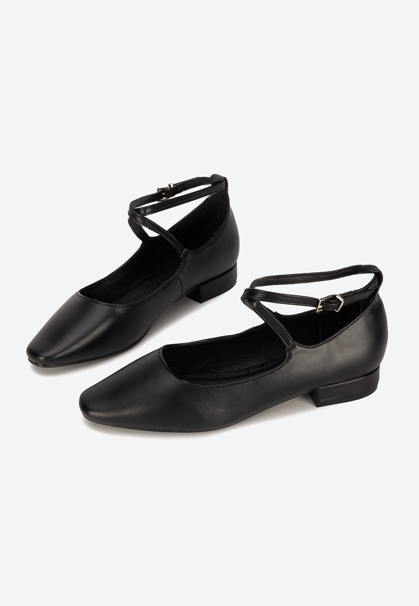 Décolleté tacco basso Hurania nero