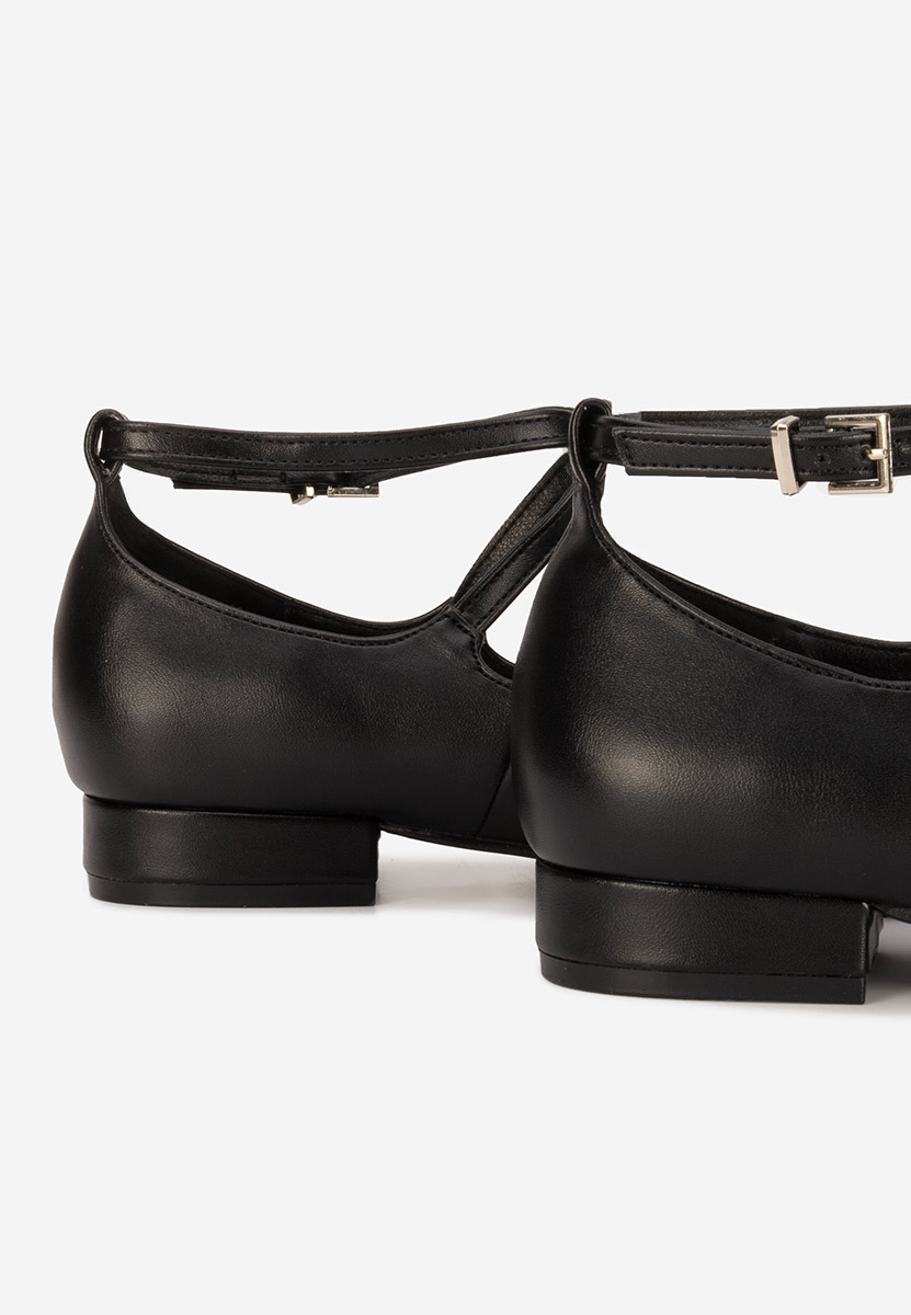 Décolleté tacco basso Hurania nero