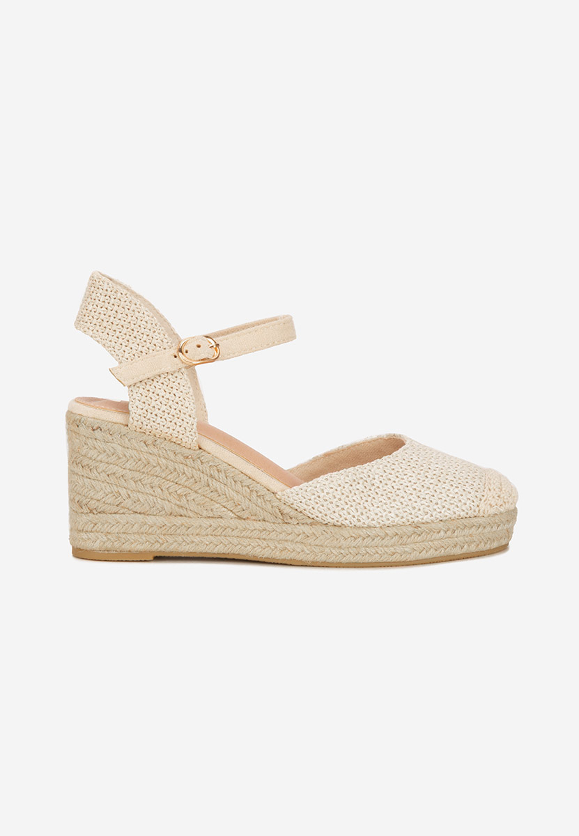 Zeppe estive Paty beige