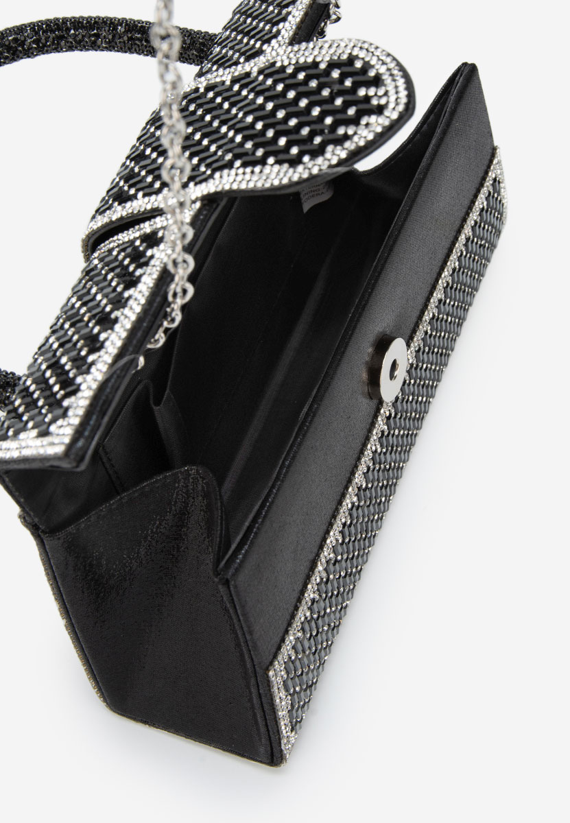 Borsa a mano Madinia nera