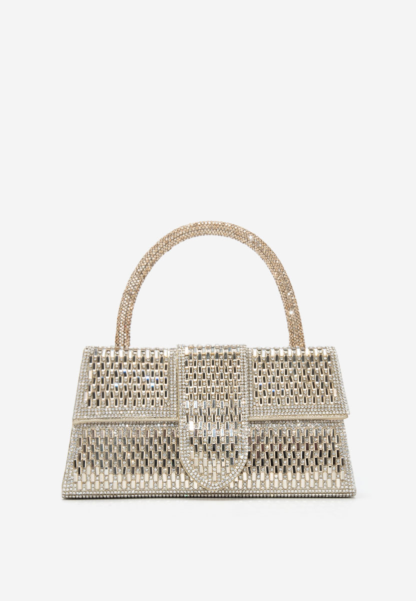 Borsa a mano Madinia dorata