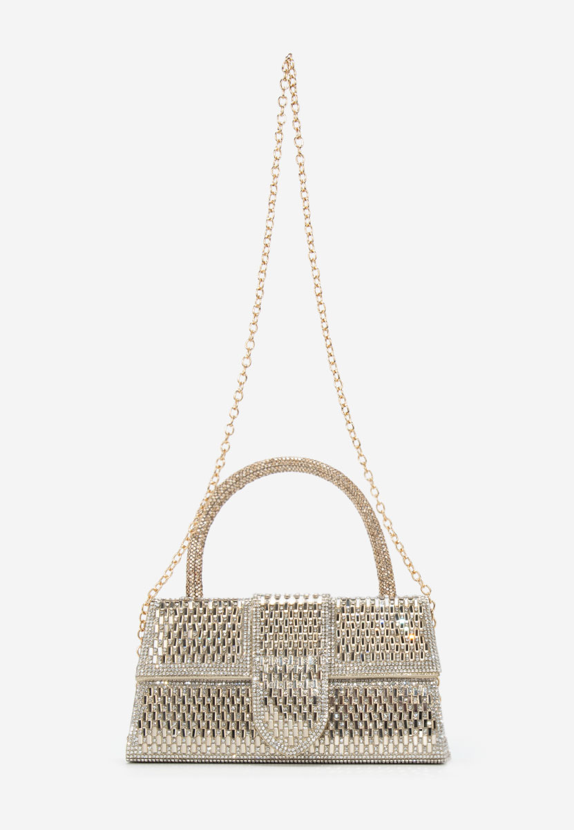 Borsa a mano Madinia dorata