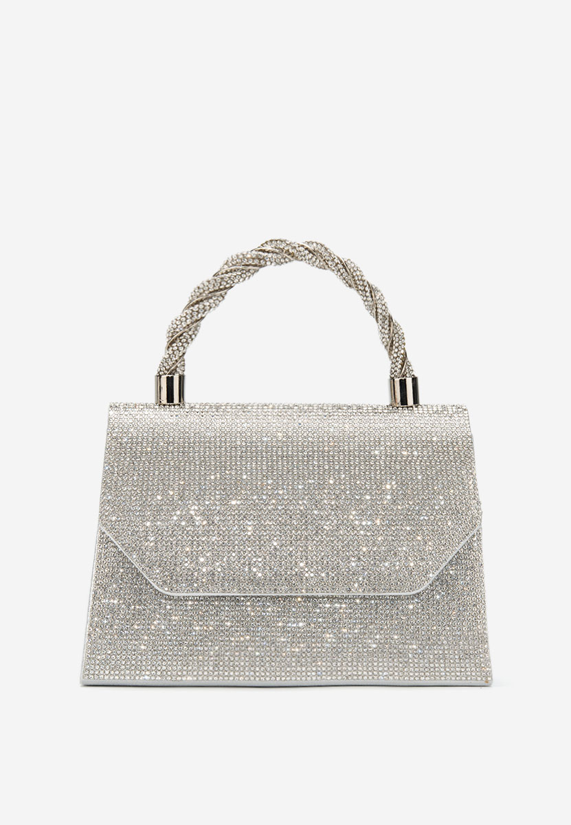 Borsa a mano Seilia argento