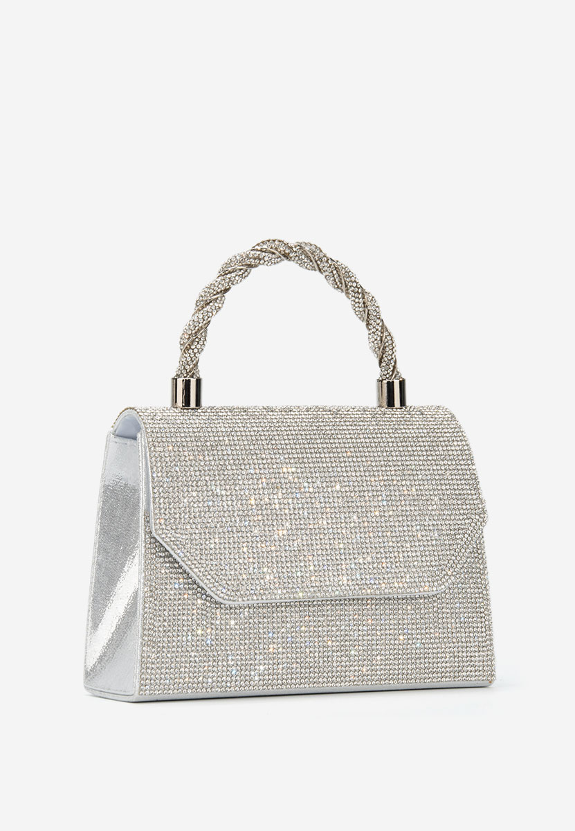 Borsa a mano Seilia argento