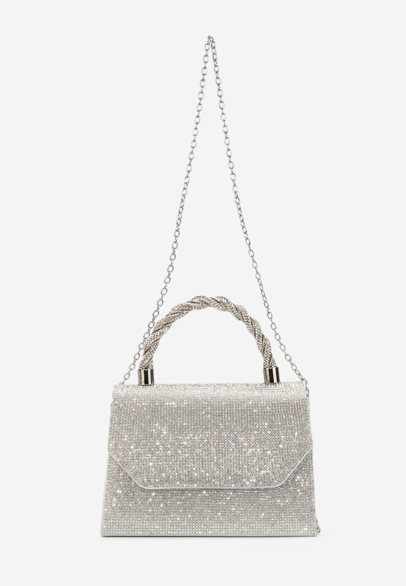 Borsa a mano Seilia argento