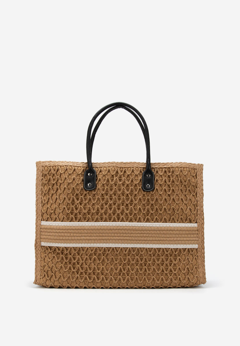 Borsa da spiaggia Nerila marrone