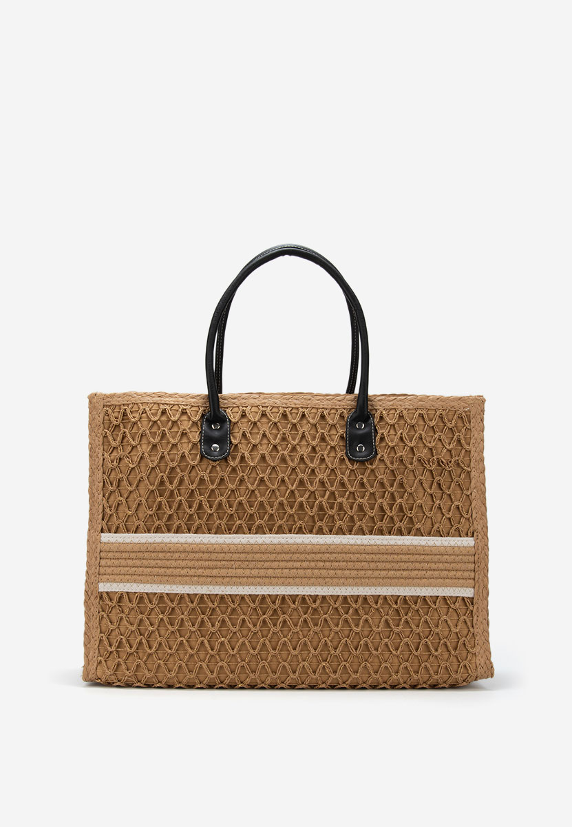 Borsa da spiaggia Nerila marrone