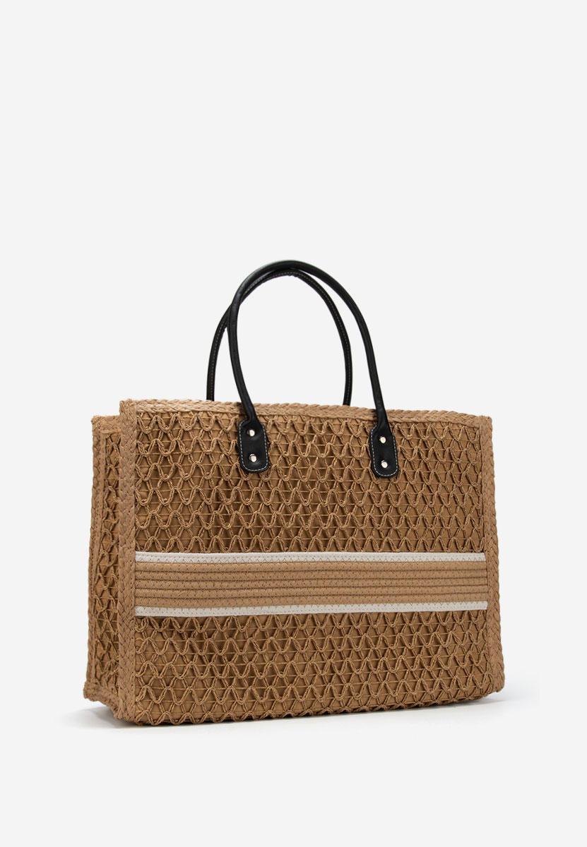Borsa da spiaggia Nerila marrone