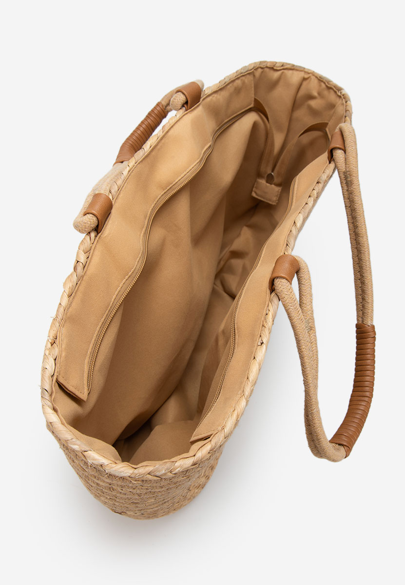 Borsa da spiaggia Varnia beige