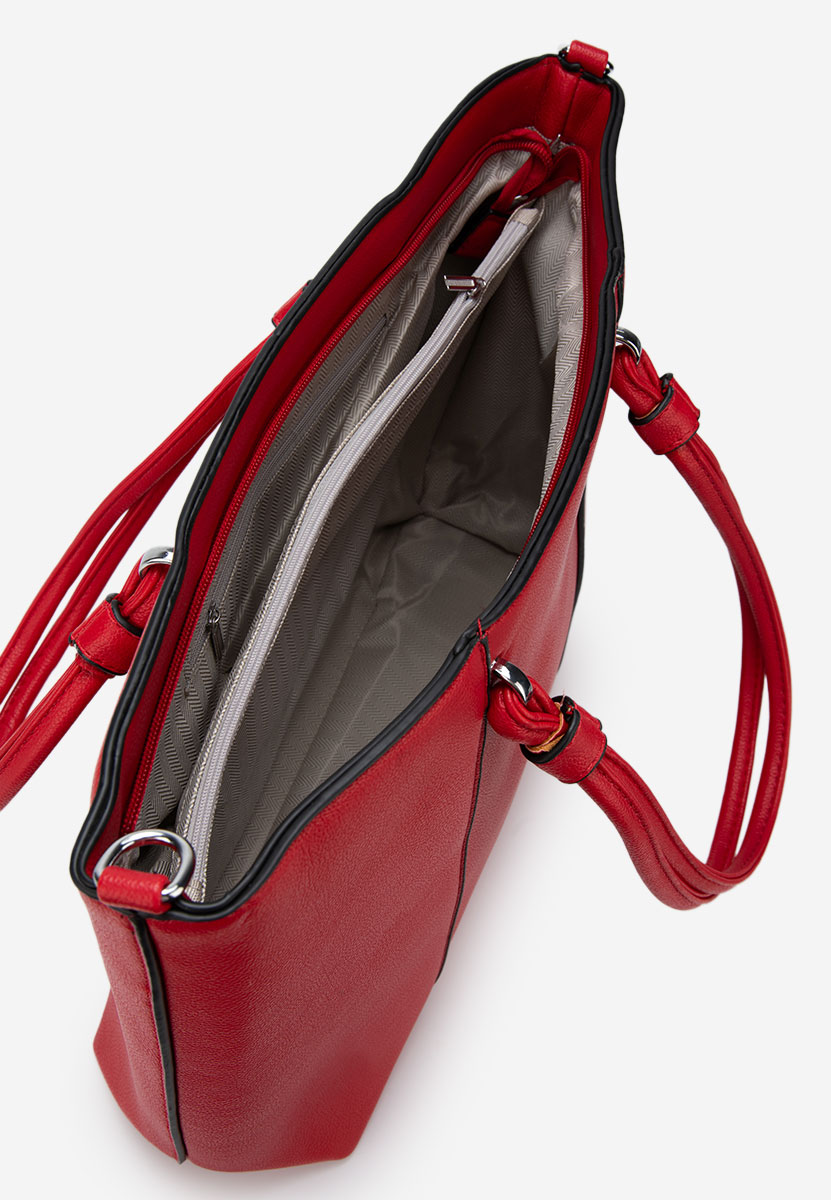 Borsa a mano Carminia rosso
