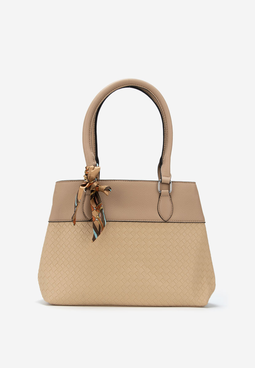 Borsa a mano Lazyra marrone