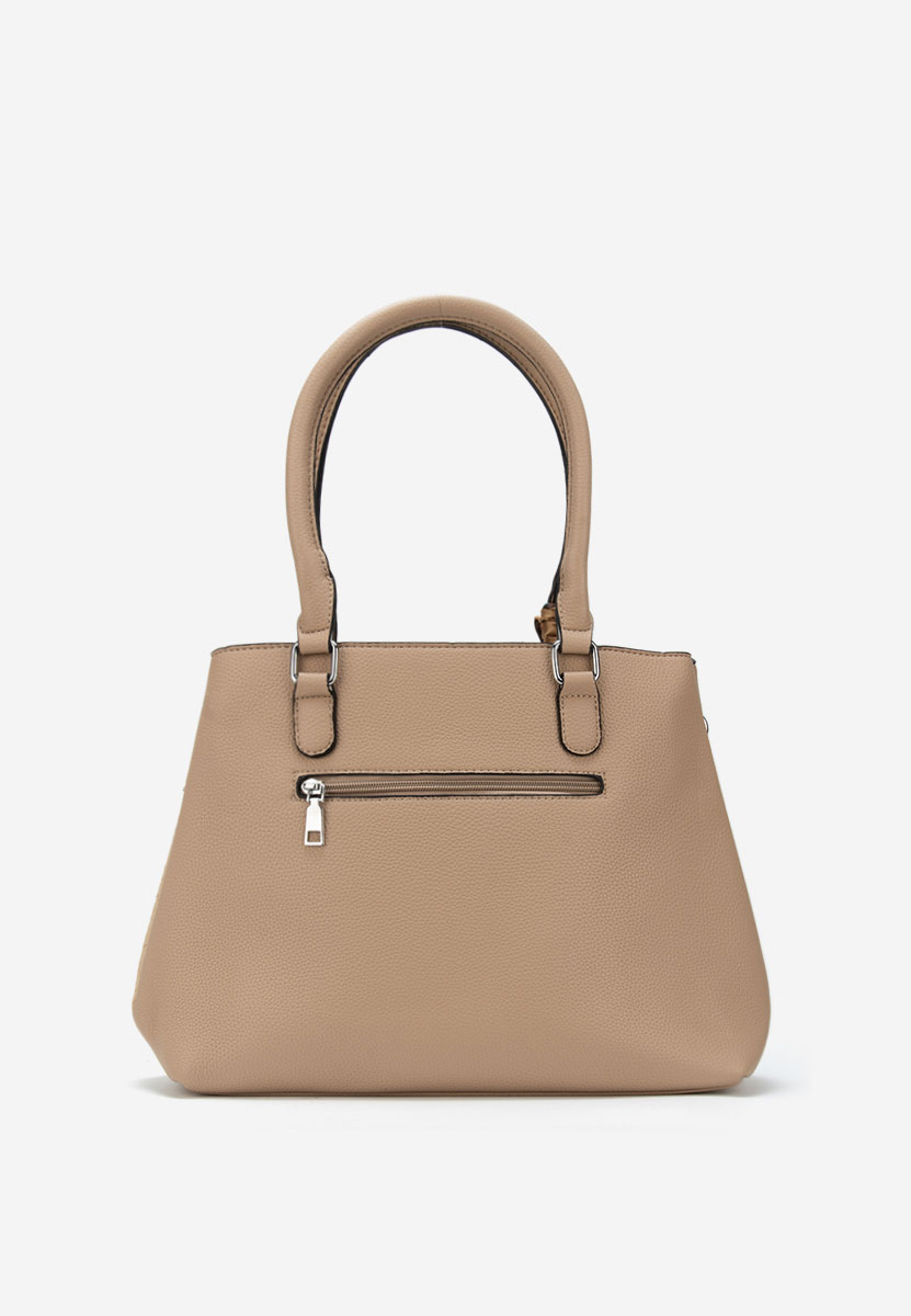 Borsa a mano Lazyra marrone