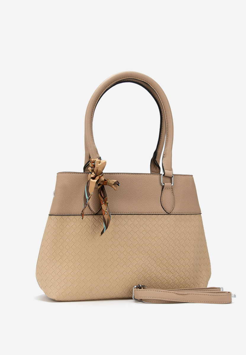 Borsa a mano Lazyra marrone