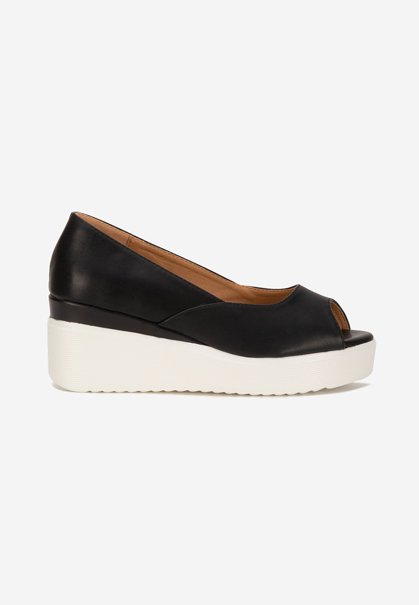 Scarpe con zeppa Luannsa nero