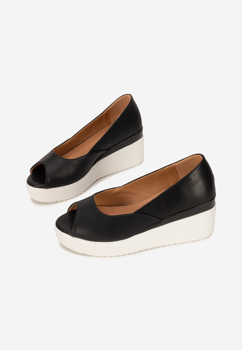 Scarpe con zeppa Luannsa nero