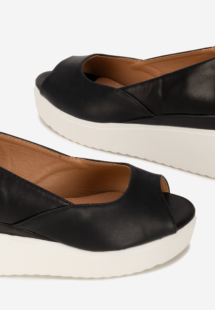 Scarpe con zeppa Luannsa nero