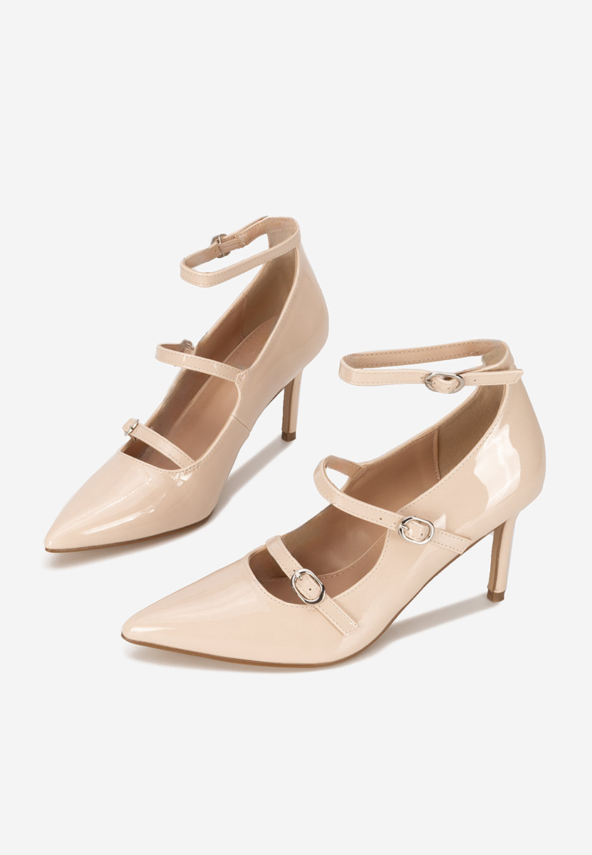 Décolleté tacco a spillo Nonalisa beige