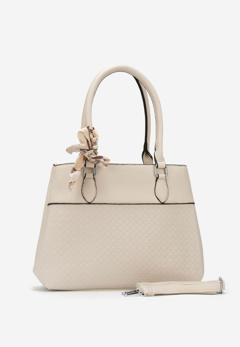 Borsa a mano Lazyra beige