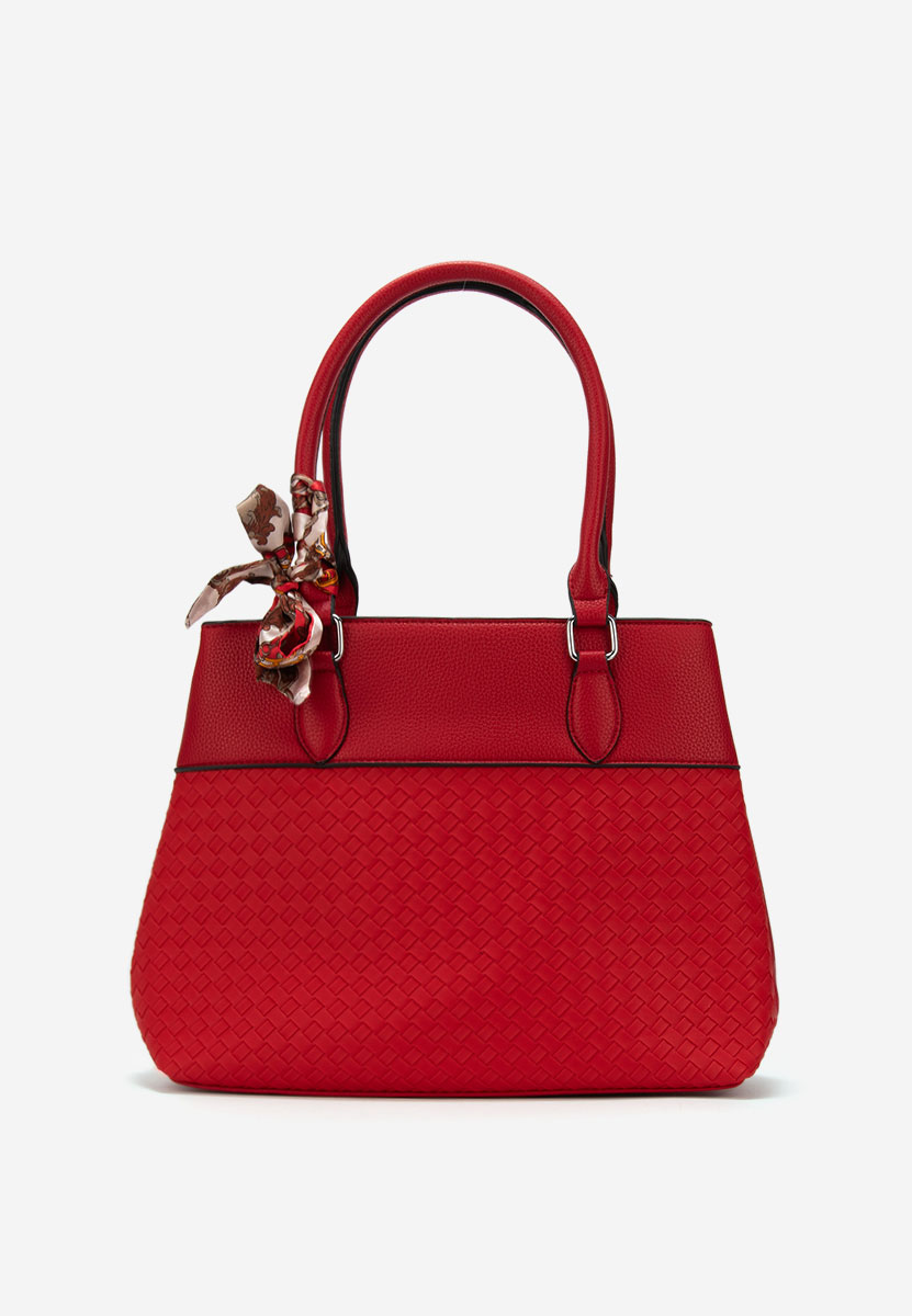 Borsa a mano Lazyra rosso