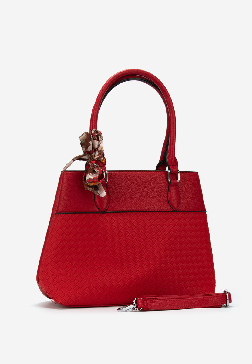 Borsa a mano Lazyra rosso