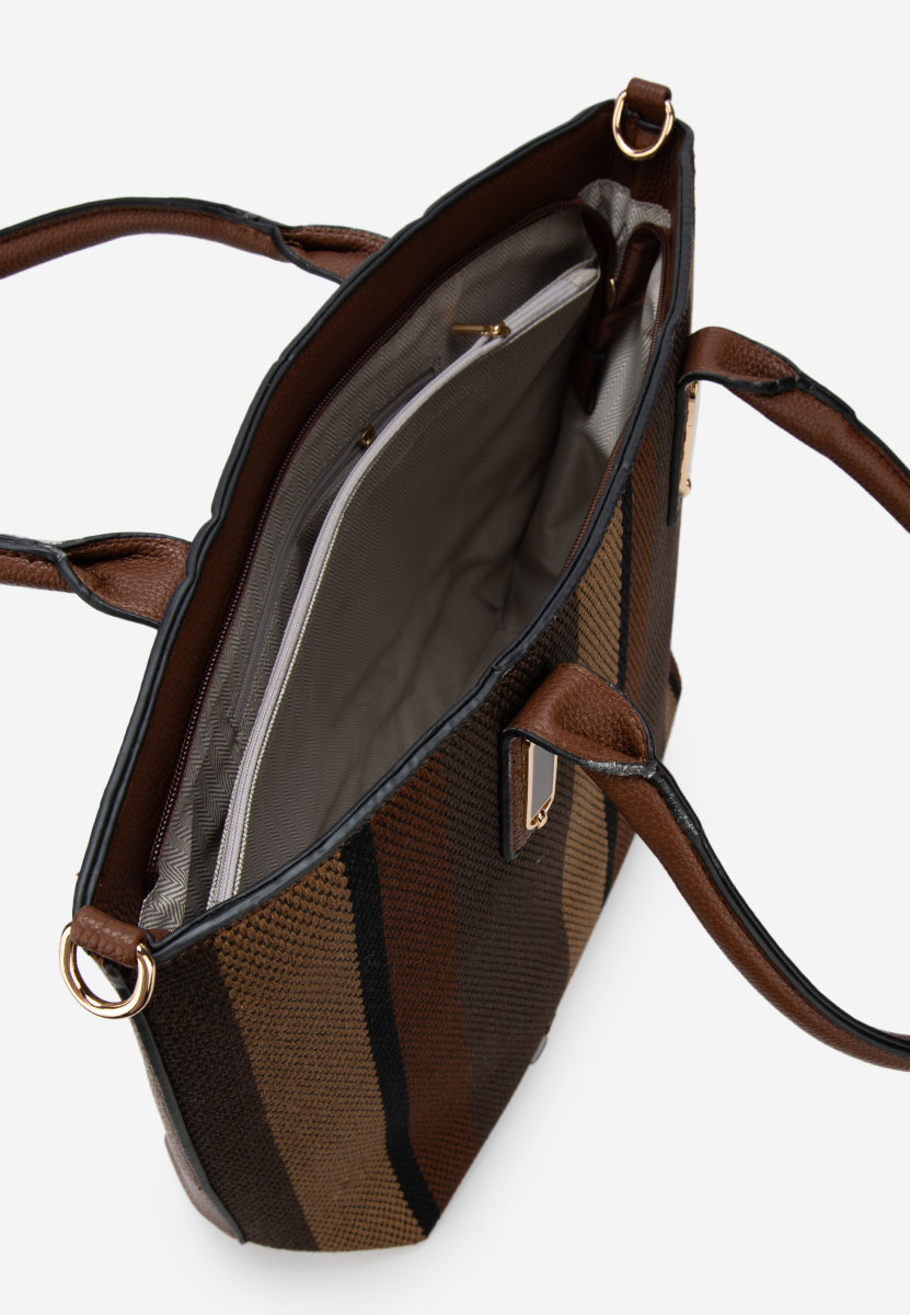 Borsa a mano Lazyran V2 marrone