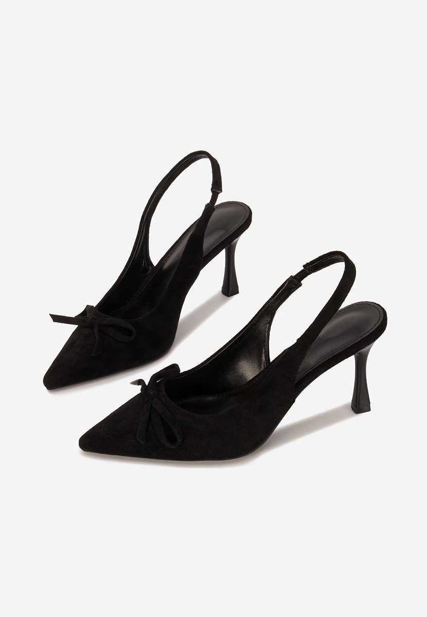 Décolleté Slingback Kamela nero