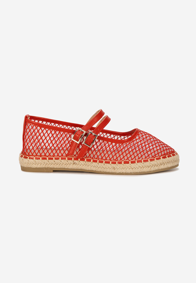 Espadrillas donna Nikia rosso