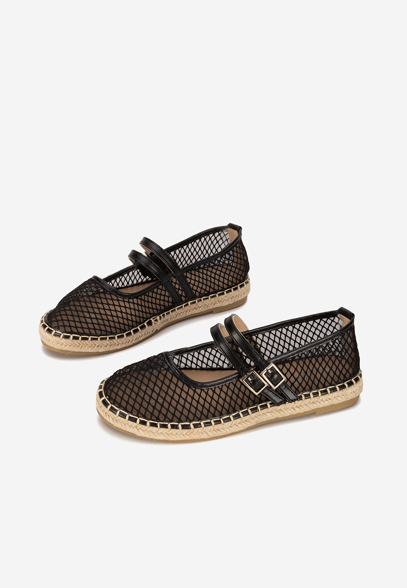 Espadrillas donna Nikia nero