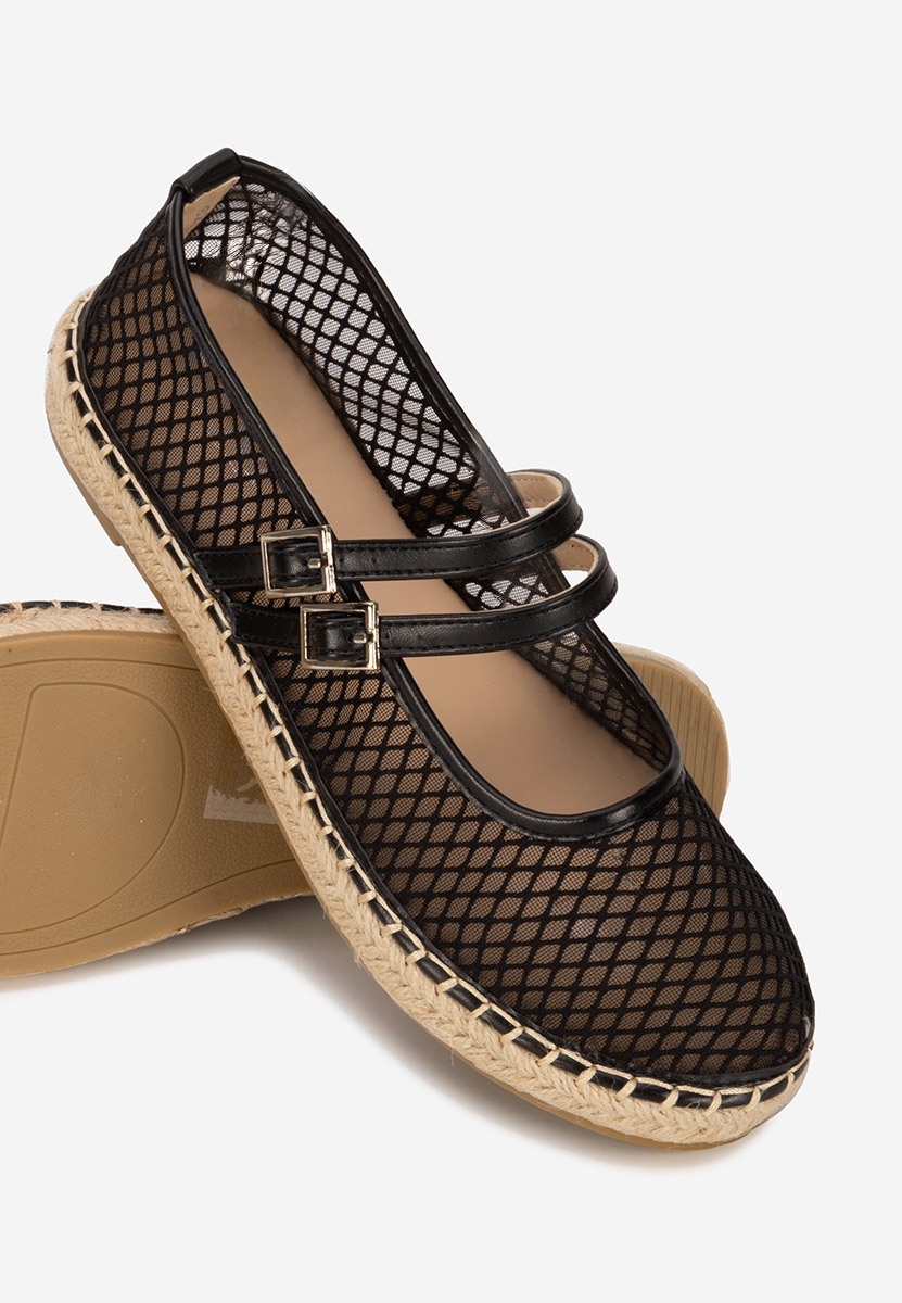 Espadrillas donna Nikia nero