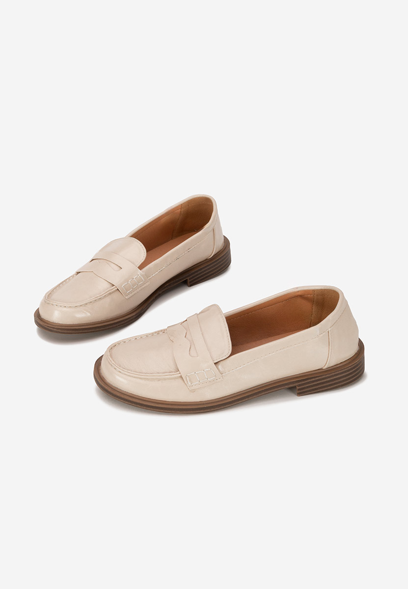 Mocassini da donna Zayrie beige