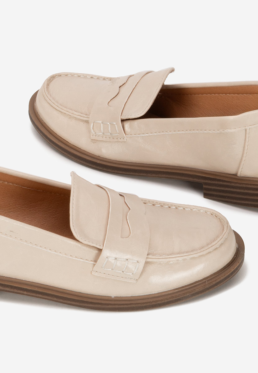 Mocassini da donna Zayrie beige