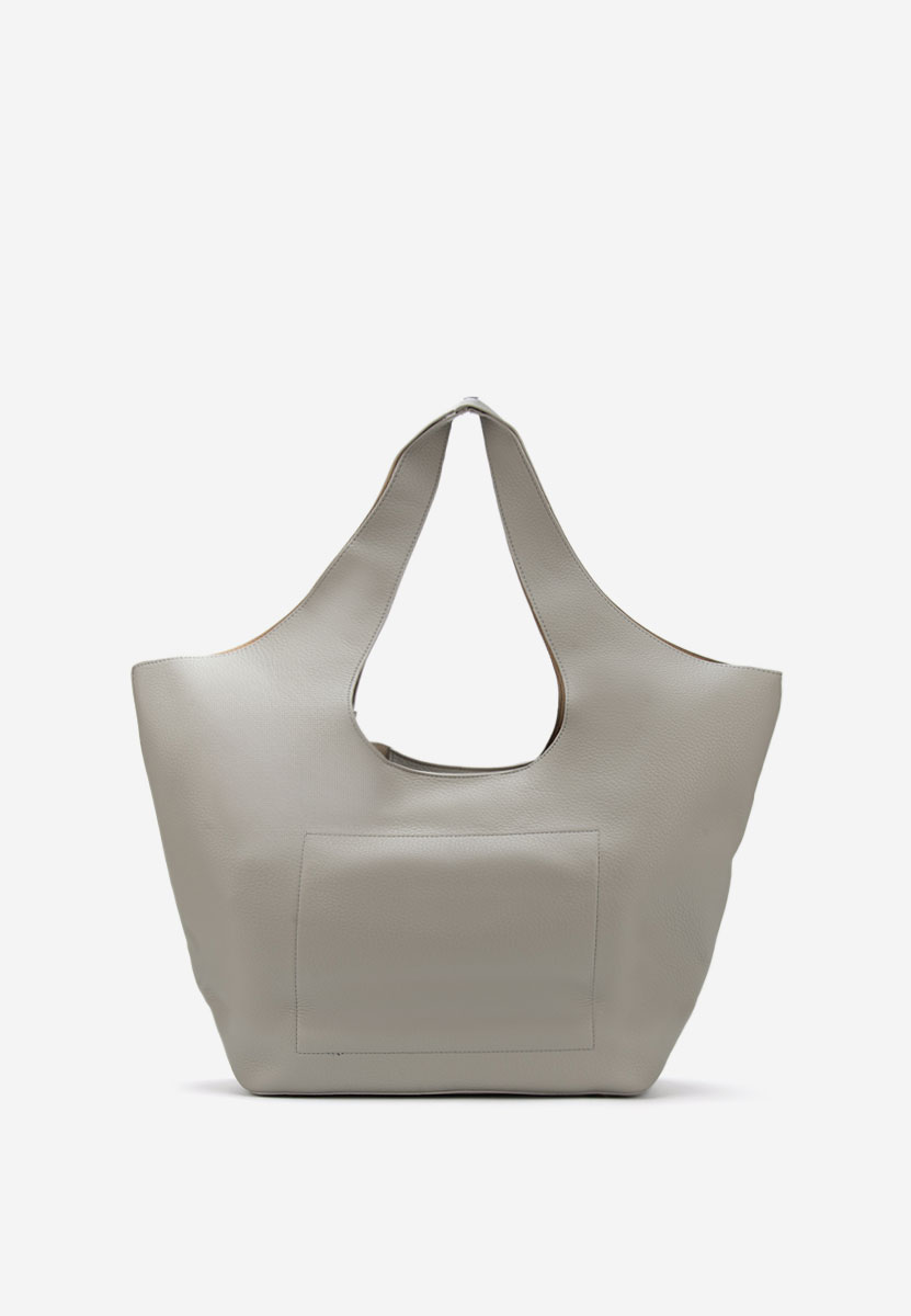 Borsa a mano Delya grigio